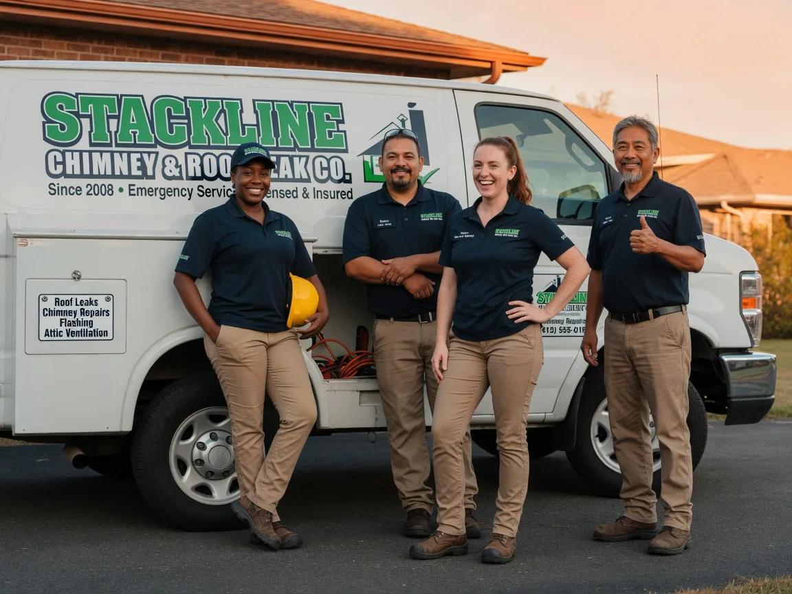 Chimney flashing repair company in Kite, GA